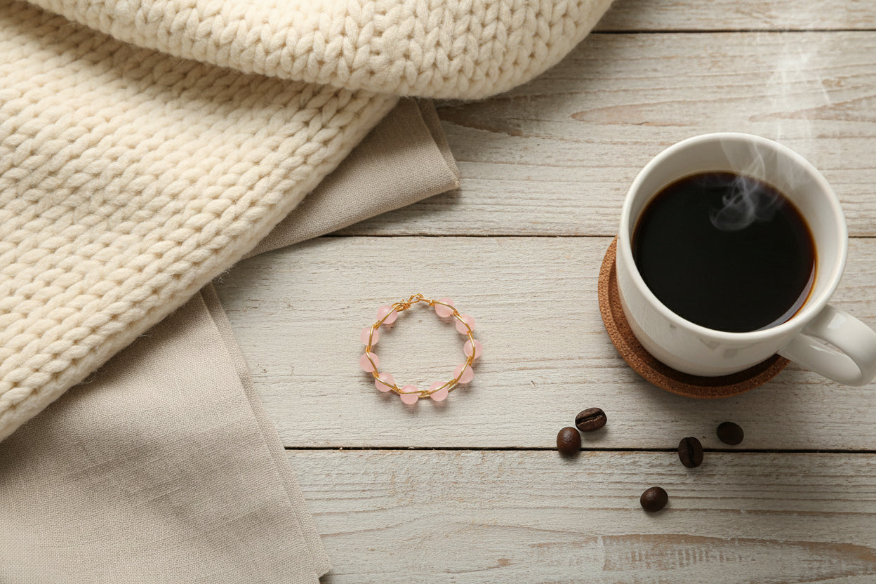 Bague Minérale – Élégance Naturelle