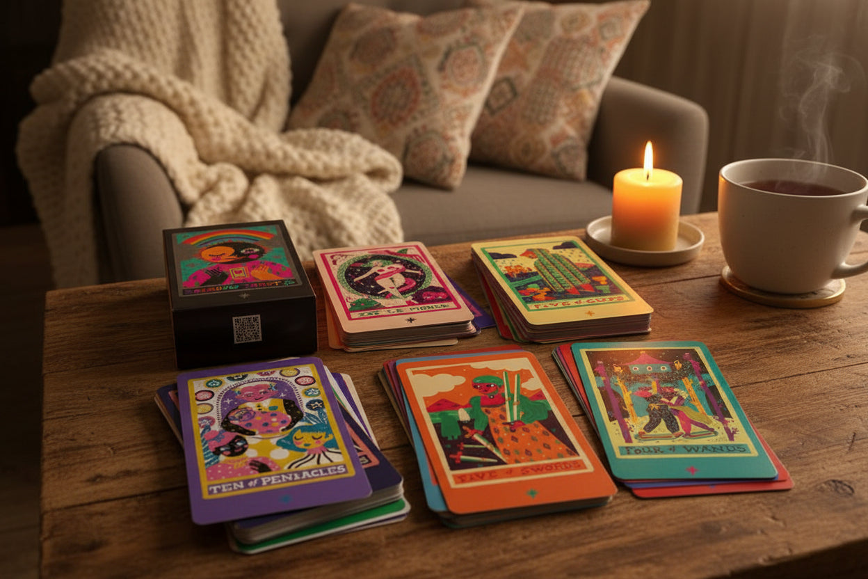 Lumière & Intuition - Le Tarot Arc en Ciel