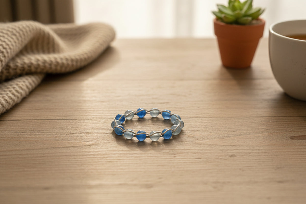 Bague Minérale – Élégance Naturelle