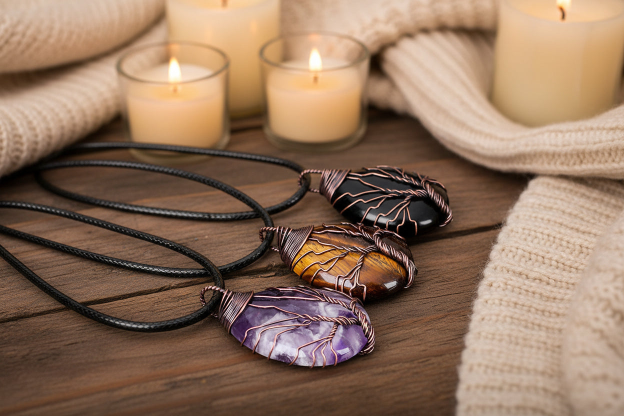 Pendentif Arbre de Vie – Énergie & Équilibre