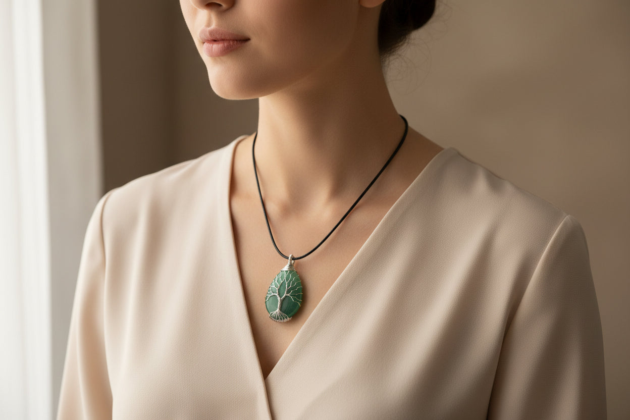 Pendentif Arbre de Vie – Énergie & Équilibre