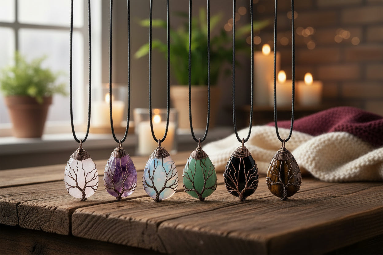 Pendentif Arbre de Vie – Énergie & Équilibre