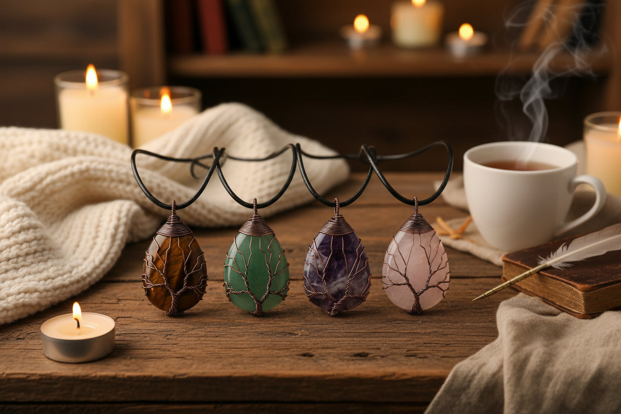 Pendentif Arbre de Vie – Énergie & Équilibre